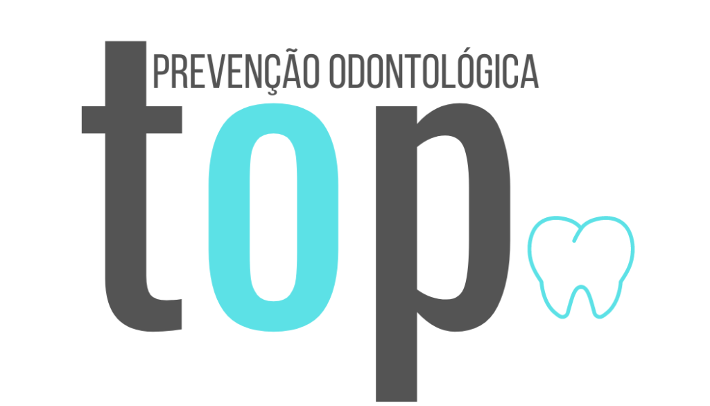 Logo do top, escrito top, prevenção odontológica.